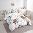 thumbnail image 3 of Homewish Cartoon Guinea Pig 7pcs Bedding Comforter Set for Preppy Children Kids,Dreamy Princess Queen Bedding Sets Super Cozy,Kawaii Animal Queen Sheet Sets,Luxury Bedroom Decor,Reversible, 3 of 8