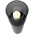 thumbnail image 5 of Lantern Column, Set of 2, Decorative Column for Garden in Industrial Design, Lantern for Outdoor and Indoor, Lantern Including Candles, Oriental, 37 1/2+ 29 1/2 in, 5 of 15