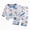 H164-Light Blue, variant on TOWED22 Little Boy Space Pajama Set Cotton Dinosaur Long Sleeve Pjs Fall Winter Sleepwear 6-12 Months 12-24 Months 2t 3t 4t 5t 6t 7t 8t 9t Children,Light Blue,6-12 M