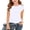 B White, variant on PWPSG Girls Back to School Shirts Kids Crewneck Knit Blouses Lightweight Summer Casual Shirts Solid Long Sleeve Tops for School & Daily Wear Beige 13-14 Years