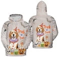 thumbnail image 3 of Trick or Treat Beagle Funny Mummy Cosplay Pumpkin Candy Basket All Over Print 3D Hoodie Unisex Merch Hoodies Beagles Dog Lover Gifts Idea - 12016, 3 of 6