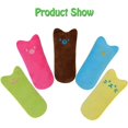 thumbnail image 3 of Catnip juguetes de peluche 10 Uds gato pulgar juguetes de peluche juguetes interactivos para masticar Catnip juguete conjunto juguetes de peluche adecuados para todos los gatos y gatitos esquí esquí Gafas de esquí, 3 of 5