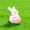 B, variant on FYHALE Easter Micros Landscapes Ornament Cartoons Cute Egg Rabbits Gnome Figurine Desktop Car Decorative Accessory