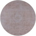 thumbnail image 1 of Ahgly Company Tapis d'Intérieur Ronds Mid-Century Moderne Rose Brun Oriental, 6' Ronds, 1 of 6