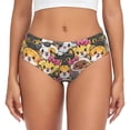 thumbnail image 1 of Balery Cute Cat Cartoon Ropa Interior de Algodón para Mujer con Dibujo – Braguitas Cómodas y Elásticas, Estilo Clásico-Medium, 1 of 6