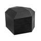 thumbnail image 2 of Caja para anillos con luz, caja para colgantes y collares, caja para guardar anillos, caja para guardar joyas. Negro, 2 of 9