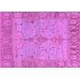 thumbnail image 1 of Ahgly Company Indoor Rectangle Oriental Purple Traditional Area Rugs, 2' x 4', 1 of 4