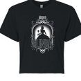 thumbnail image 3 of Wicked - Glinda Silhouette - Juniors Cropped Graphic T-Shirt, 3 of 5