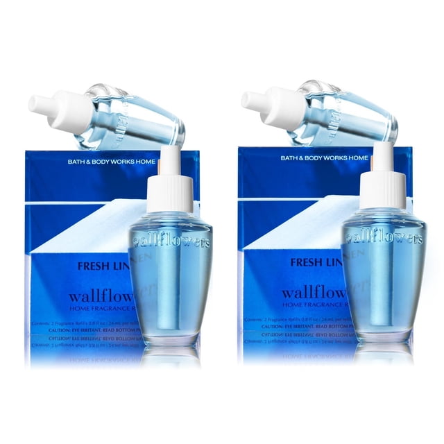 Recambios para ropa de cama fresca para baño y cuerpo, 4 x 48 ml