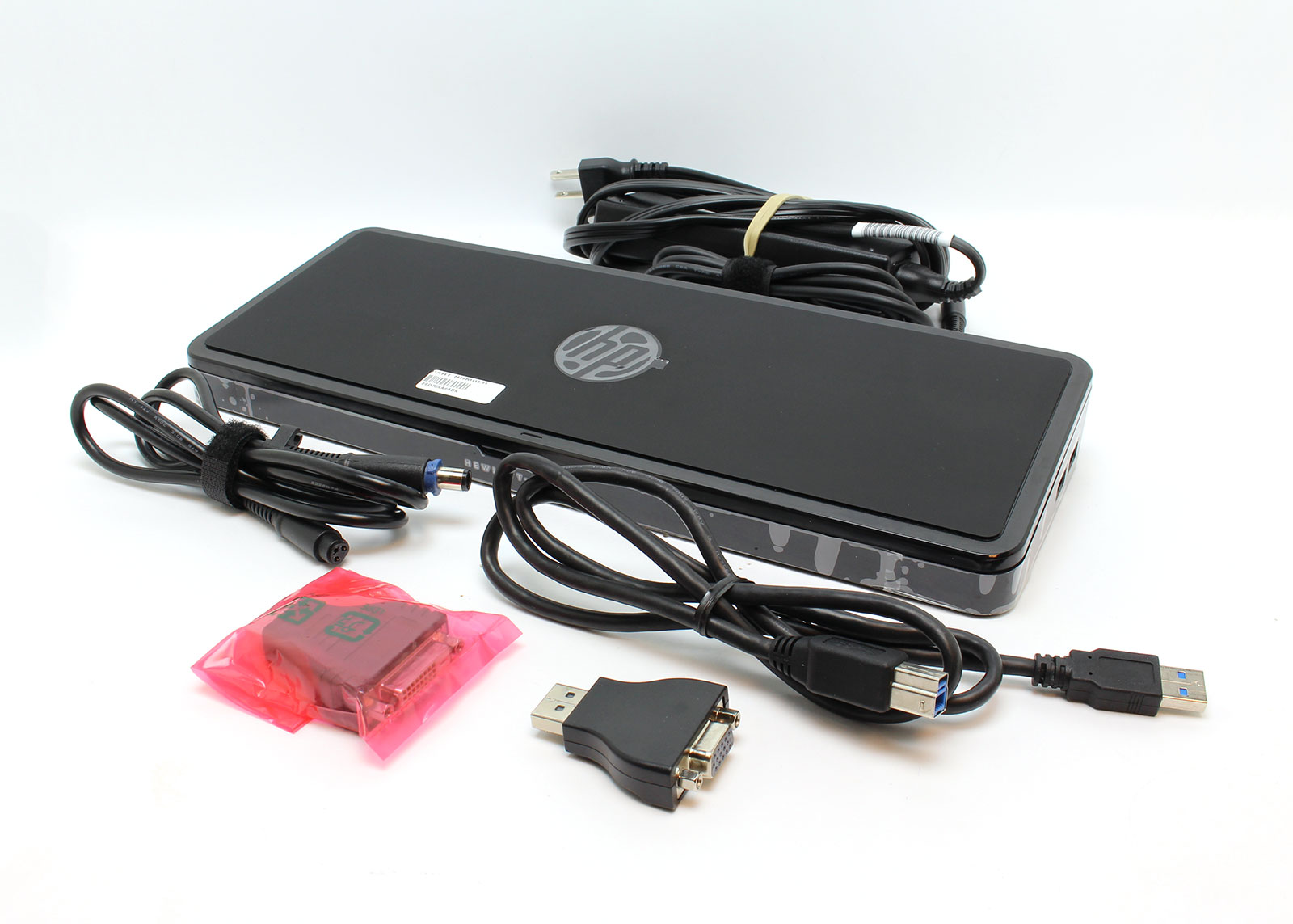 HP Universal Port Replicator E6D70AAABA (Certified Refurbished