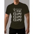 thumbnail image 1 of [Popular Choice] Men's Casual Letter Print T-Shirt, Round Neck, Comfortable Summer Top, Polyester, Machine Washable, T Shirt Tee For Adult, Men, Women, Teen, Teenager, Adolescent, Youth, 1 of 4