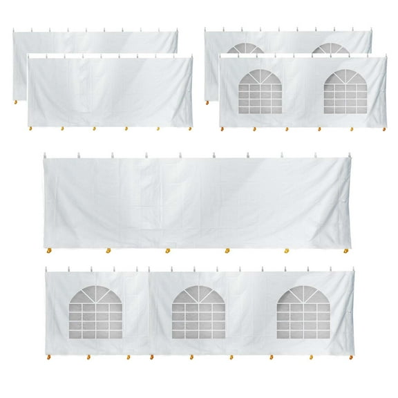 TentandTable TentandTable Party Canopy Tent Blockout Sidewall Kit, 30' x 40' - 7 Foot Tall