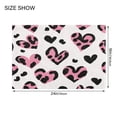 thumbnail image 4 of IAUYY 24x20 Inch Bath Mat Thick Soft Plush Shower Mat TPR Backing Material Non Slip Bath Mats for Bathroom for Tub Shower Hotel Leopard Print Miller Style, 4 of 9