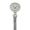 Teddy Bear Face Pacifier Clip