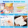 thumbnail image 3 of Ellinjan 288 Count Washable Markers Bulk, 12 Assorted Colors, Fine Line Colored Marker with Conical Tip, Washable Markers for Kids, Bulk M, 3 of 7
