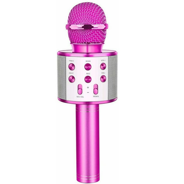 Micro Karaoke Enfant,Microphone Sans Fil Karaoké, Micro Karaoke Bluetooth  Pour Enfants Fille Garcon Pour FêTe Chanter IdéE Cadeau De NoëL  Anniversaire, Compatible Avec Android/Ios/Pc/Smartphone : :  Instruments de musique