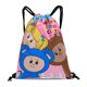thumbnail image 1 of Mother Goose Club Mochila de Cuerdas para Deportes y Gimnasio, Bolsa de Cuerdas Resistente al Agua, Bolsa Cinch, 30×40cm, 1 of 6
