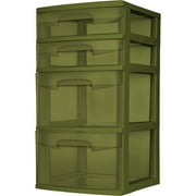Sterilite 4 Drawer Tower, Set of 2
