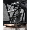 thumbnail image 3 of Poetic Spartan Case for Motorola Moto Razr + Plus 2023,[Kickstand][Hinge Protection][20FT Mil-Grade Drop Tested], Full-Body Rugged Shockproof Protective Cover with Kickstand, Metallic Gun Metal, 3 of 5