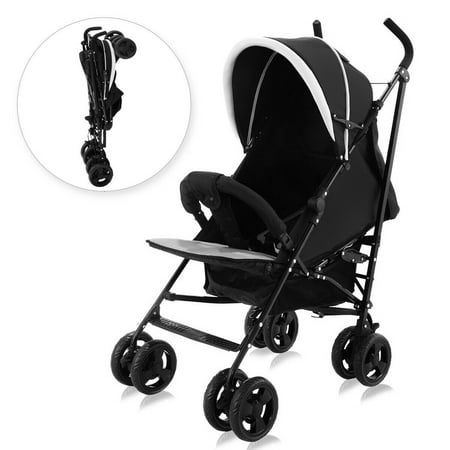 Costway Foldable Baby Stroller Buggy Kids Jogger Travel Infant Pushchair (Best Lightweight Double Stroller For Infant And Toddler)