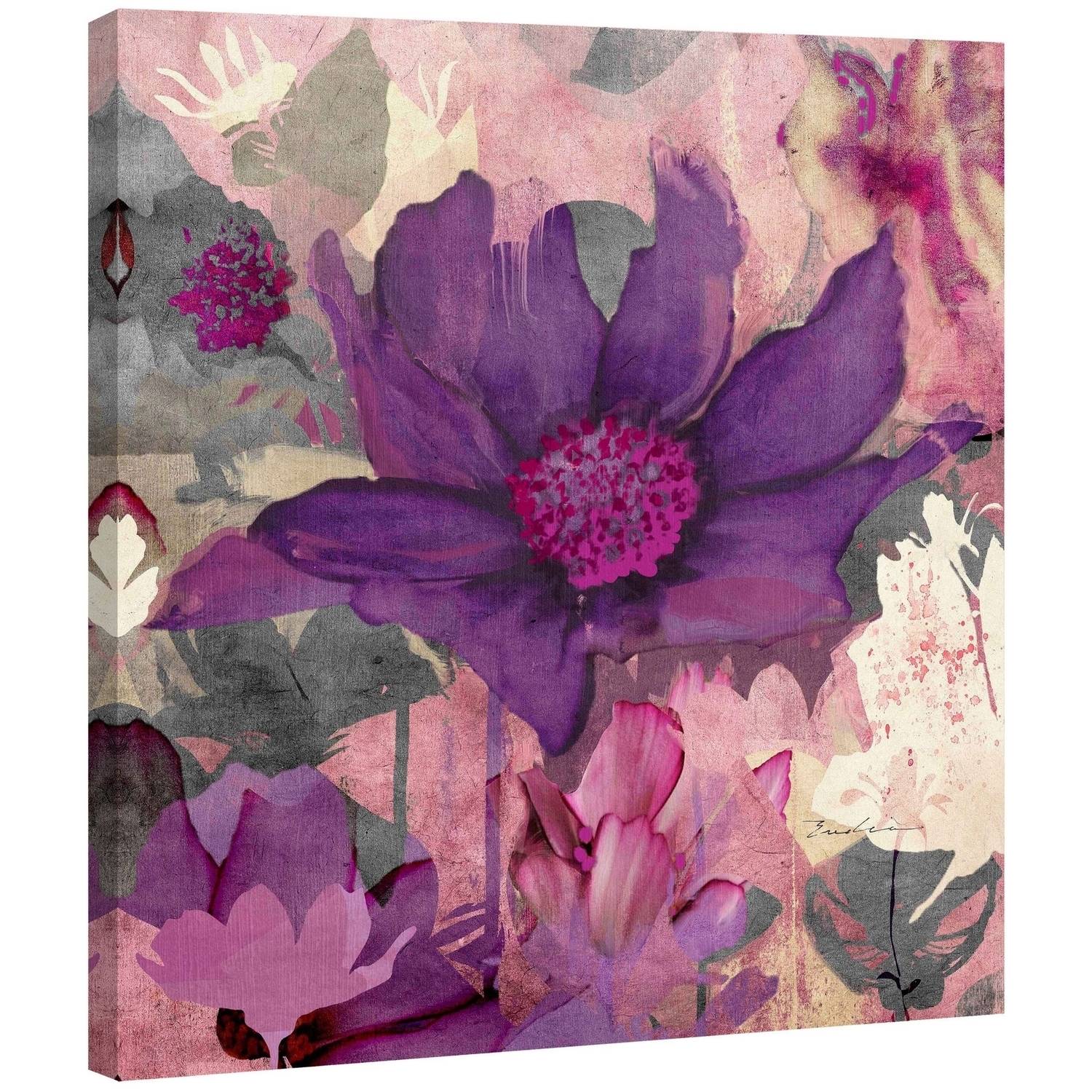 "Was Your Favorite Color" Painting Print on Wrapped Canvas