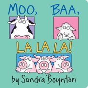 Sandra Boynton: Moo, Baa, la la La!: Oversized Lap Board Book (Board Book)