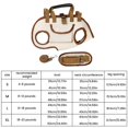 thumbnail image 3 of Small Dog Carrier Sling, Portable Breathable Pet Travel Carrier for Walking Hiking, Soft Pet Carrier for Small Pets, Black Dog Bag Carrier with Storage Pocket, 3 of 7