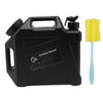 thumbnail image 1 of Contenedor de agua Ticfox cubo de almacenamiento de agua potable 12 litros con válvula negro, 1 of 14