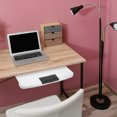 thumbnail image 4 of SHISUYAN Plateau de Rangement sous Bureau Tiroir Caché Plateau de Clavier Support d'Assiette de Bureau, 4 of 9