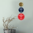 thumbnail image 3 of Circle Use Protective Apron Sign (Red) - Large, 3 of 4