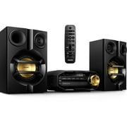 Philips Bluetooth USB Stereo System with CD Player, MP3 Player, Remote Control Wireless Boombox, FX10