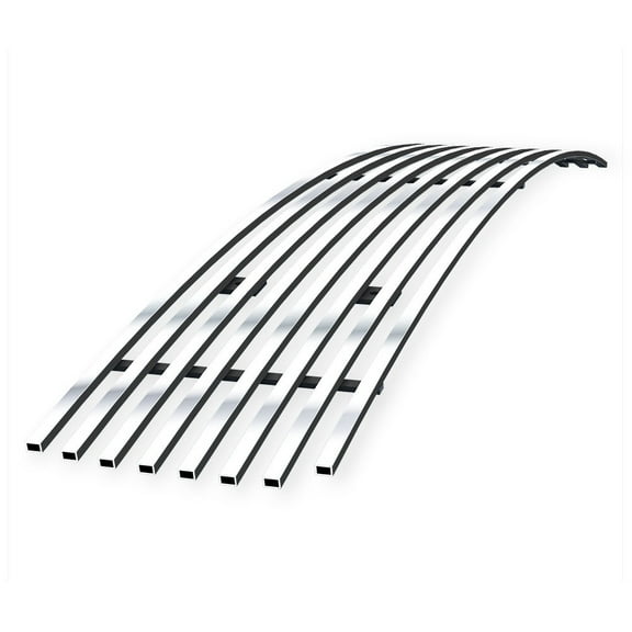 APS Compatible with Nissan 350Z 2003-2005 Lower Bumper Stainless Steel SS Chrome Billet Front Grill Grille Insert N65415A