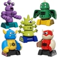 thumbnail image 1 of Robot de juguete magnético TEMI Monster, 35 unidades para niños de 3 a 5 años, con caja, 1 of 9