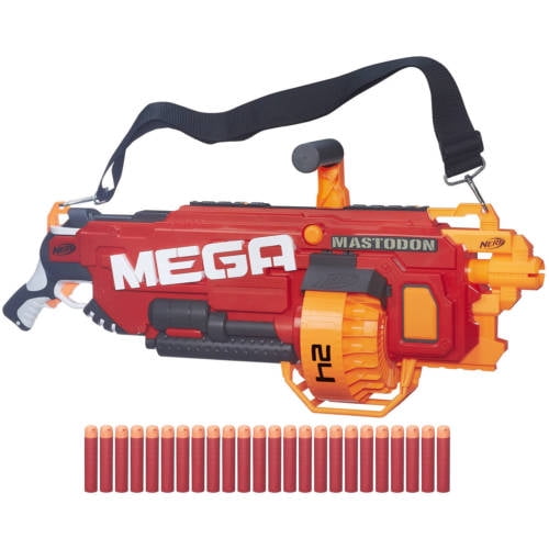 Nerf N-Strike Mega Mastodon Mega Blaster and 72 Mega Darts
