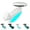 White, variant on Modern Bathroom Sink Faucet with Pull-Out Sprayer & LED Light  Single Handle Hot/Cold Water Tap for Home Vanities, Basin Sinks, Rotatable Copper Design
