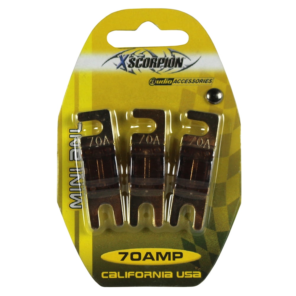 Fusibles AMI 40A 32V - 2 Pièces Pour Audio Auto, Marine, Alarmes - Protection Rapide Contre Courts-circuits