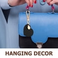 thumbnail image 3 of WEUVEB Colgante De Llavero Con En Cuero Negro Para Decorar Y Llaves, 3 of 7