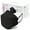 Black, variant on WellBefore Welcome Series KN95 3D Face Mask, Black, Regular, Pack of 50