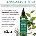 Difeel Hot Oil Hair Treatment with Natural Rosemary, Mint & Biotin 8 oz