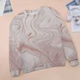 thumbnail image 6 of Colorful Marble Pattern Mom Sweatshirt For Women Long Sleeve Pullover, 6 of 7