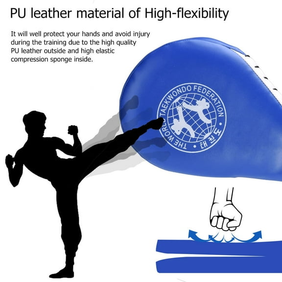 Kritne Taekwondo Double Kick Train Strike Pad Target Tae Kwon Do Karate Kickboxing, Taekwondo Train Strike Pad, Double Kick Train Pad