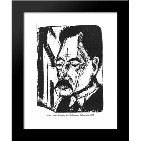 Dr. O. Kohnstamm 20x24 Framed Art Print by Ernst Ludwig Kirchner