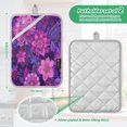 thumbnail image 3 of 2 Pack Pot Holders for Kitchen Heat Resistant Hot Pads Sets for Cooking Baking Lavender Bohemian Pattern, 3 of 7