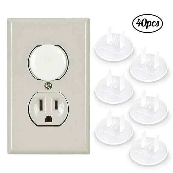 Clearance NANDIYNZHI Americans Socket Cover Child Socket Cover 2X Anti Electric Socket Clear