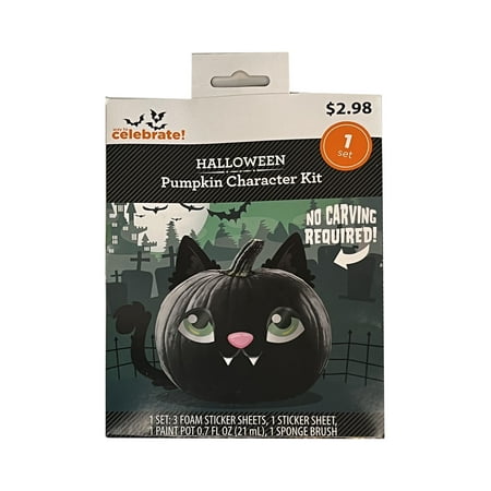 Way To Celebrate Pumpkin Cat Kit.