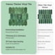 thumbnail image 5 of Baldosas para salpicaduras, despegar y pegar, color verde, 10 hojas, 5 of 9