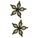 thumbnail image 1 of Pendientes de pentagrama Yuyangstore accesorios de joyería para fiesta de disfraces Negro, 1 of 8