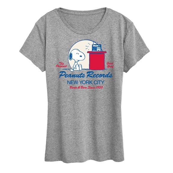 Peanuts - Snoopy Radio - Women's Short Sleeve Graphic T-Shirt