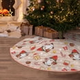 thumbnail image 5 of Sikiie Christmas Gnomes Santa Claus Christmas Tree Skirt, Christmas Tree Decorations, Christmas Decor, Tree Mat Decoration(30-48IN)-48", 5 of 6