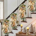 thumbnail image 4 of Christmas Rattan Upside Down Tree Wall Hanging Door Hanging Restaurant Decoration, 4 of 5